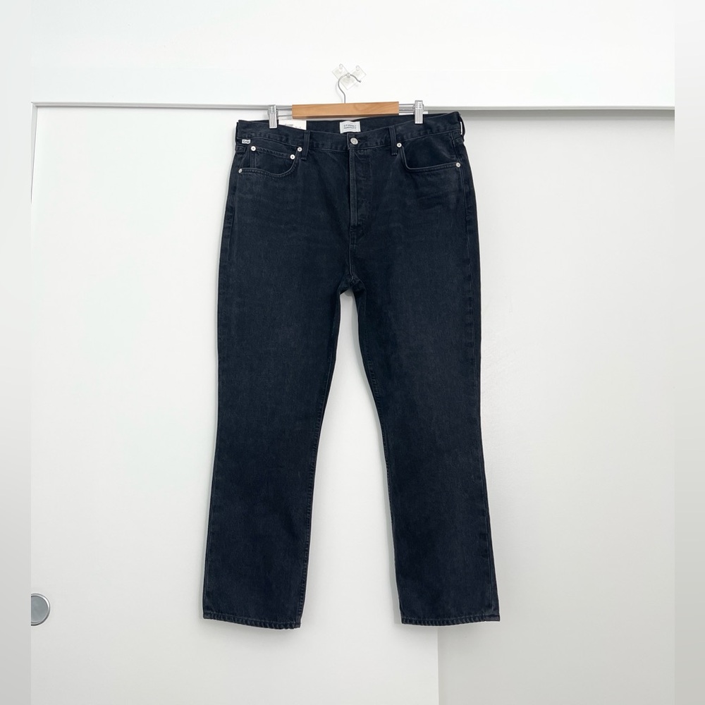 NWOT Citizens of Humanity Charlotte High Rise Straight Jeans Color Voila Size 34